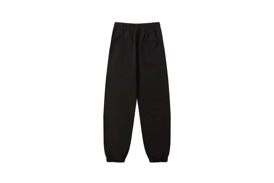 Saint Michael series of fashionable casual long sweatpants Style number: 247P190 Color: Black Size: S M L XL